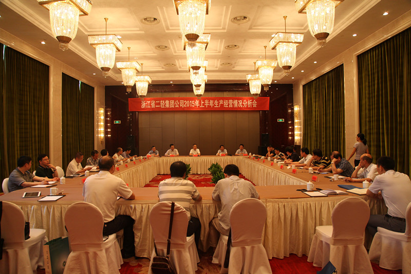 集團(tuán)公司召開2015年上半年經(jīng)營(yíng)情況分析會(huì)