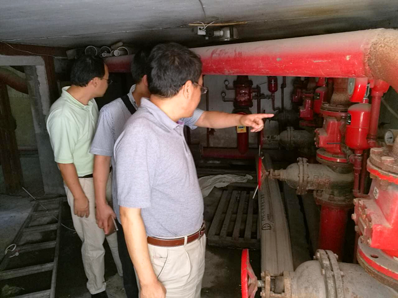 集團公司開展消防安全整改檢查