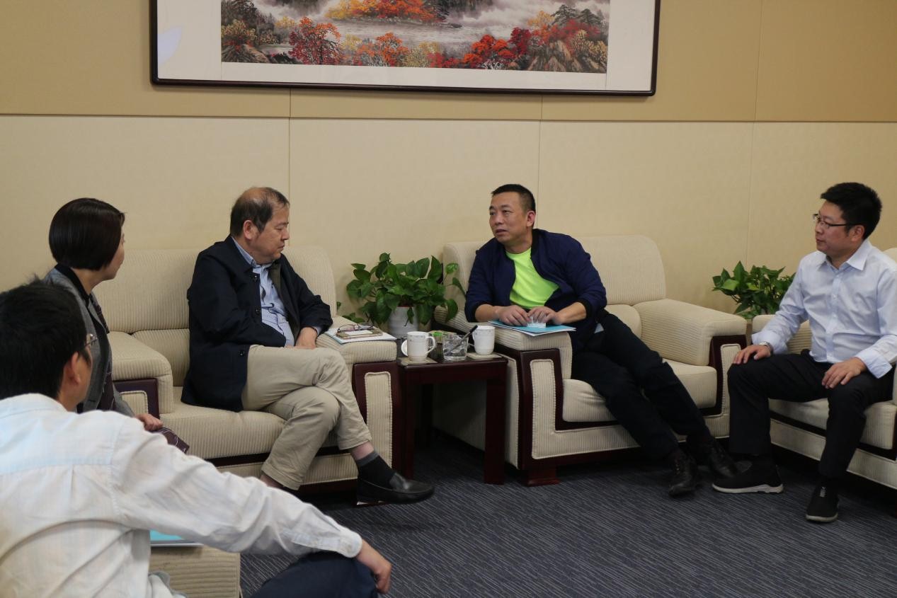 商業公司考察浙大醫養結合研究中心