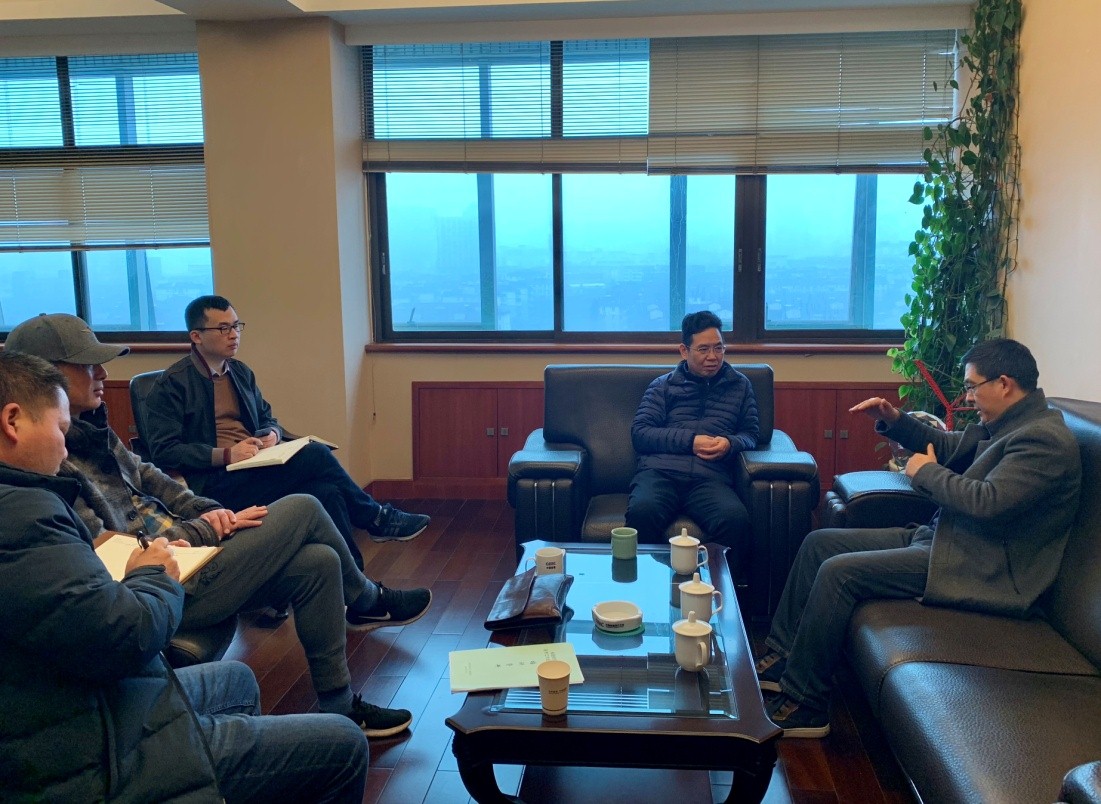 工藝品公司與浙江火電建設有限公司開展黨建及結對幫扶工作交流