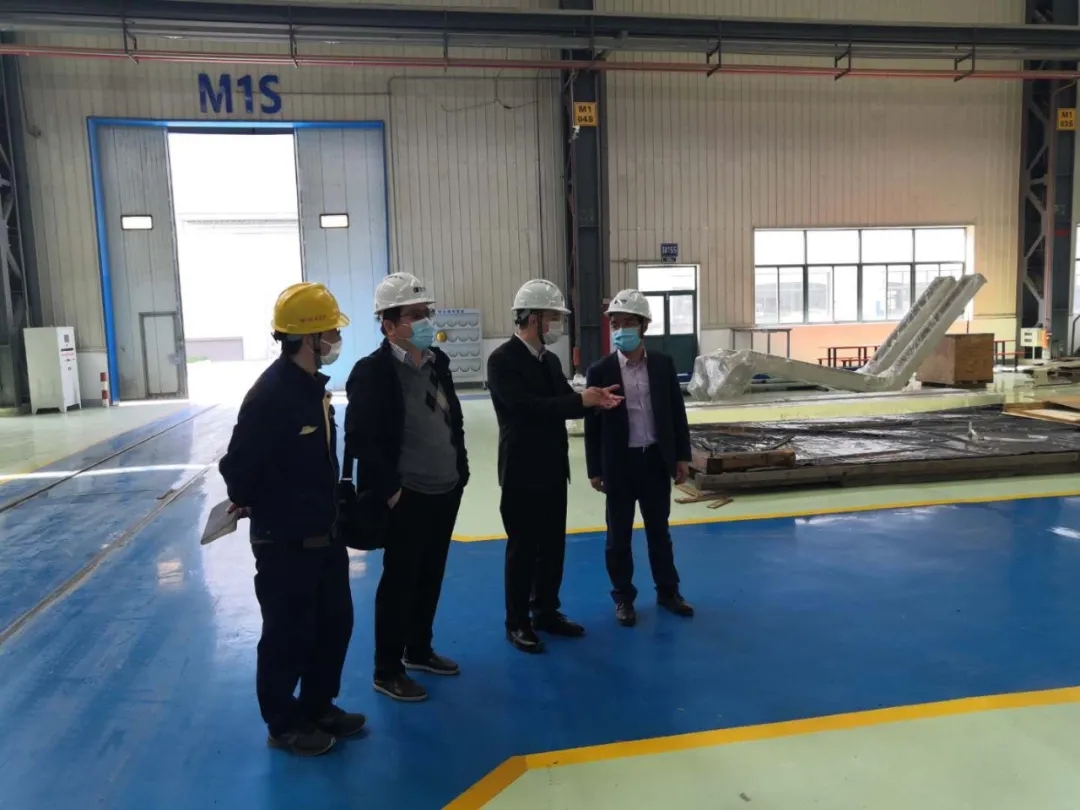 集團公司黨委委員、副總經理酈幾寧一行赴德清申達調研指導