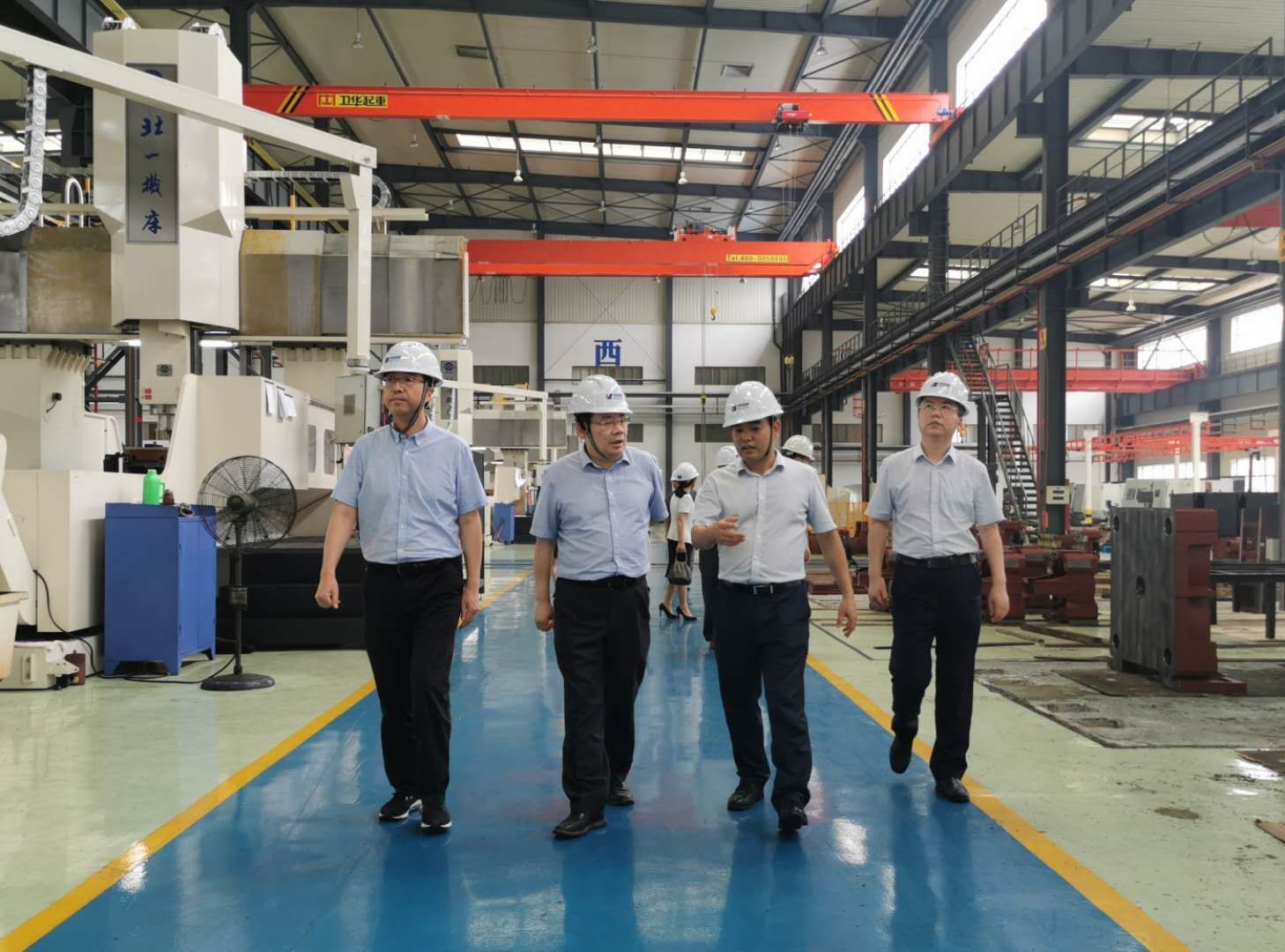 浙江大學工研院院長趙榮祥赴德清申達公司洽談合作事宜