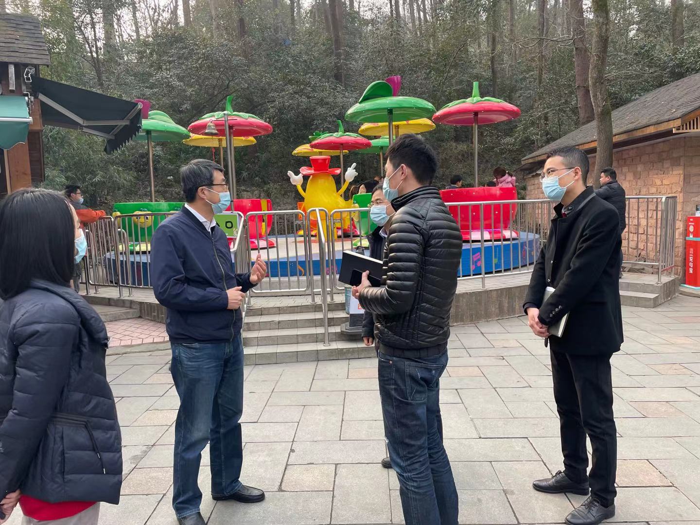 吳敏赴哎喲藝創(chuàng)檢查安全生產(chǎn)、疫情防控工作
