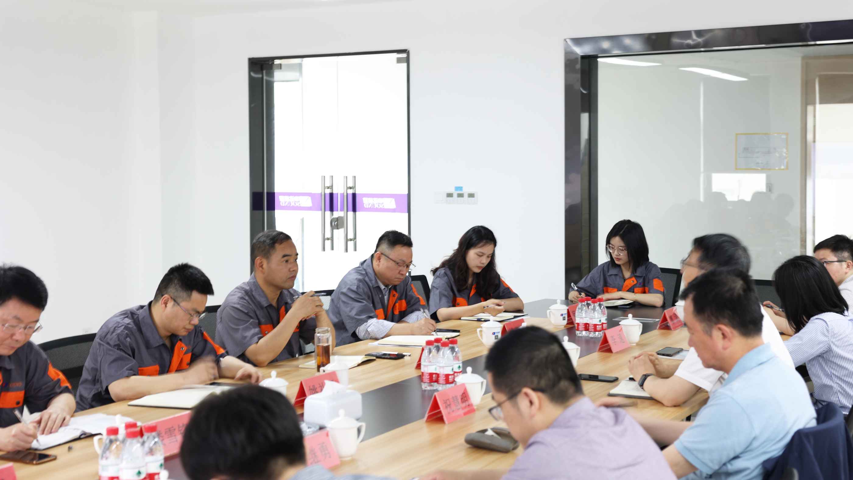 察實情謀實招 吳敏一行赴申達(dá)機(jī)器公司調(diào)研